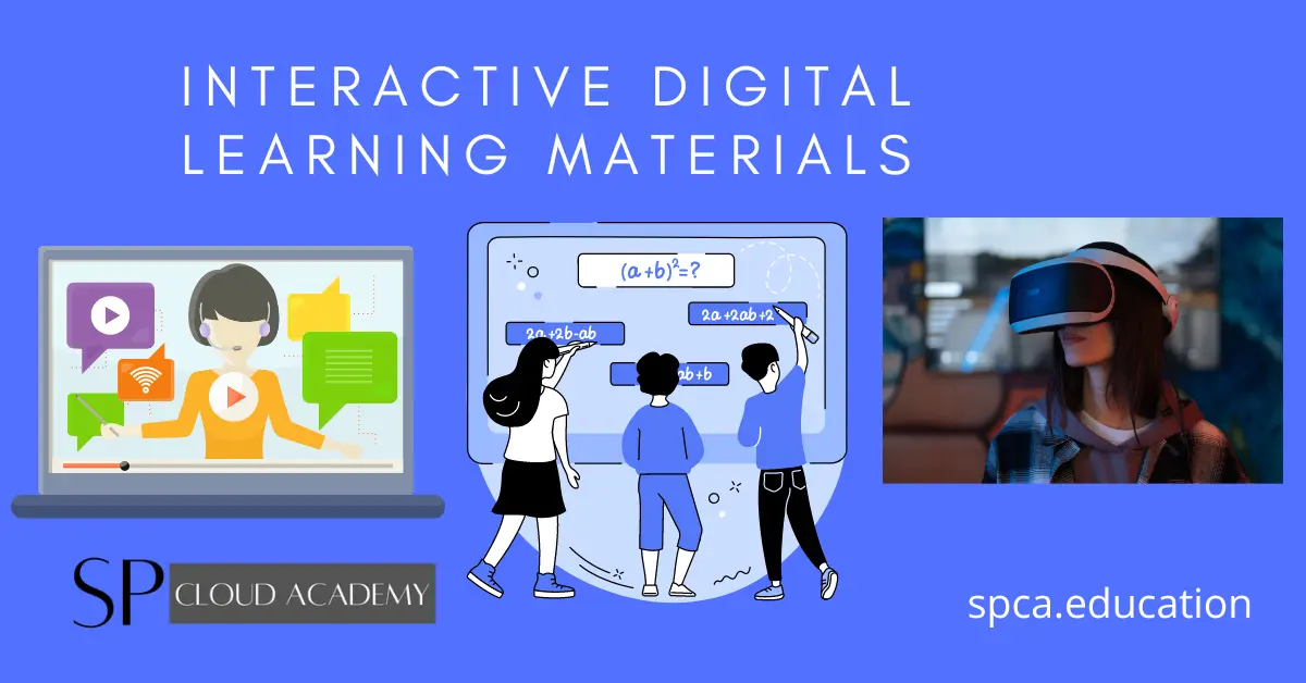 Interactive Digital Learning Materials