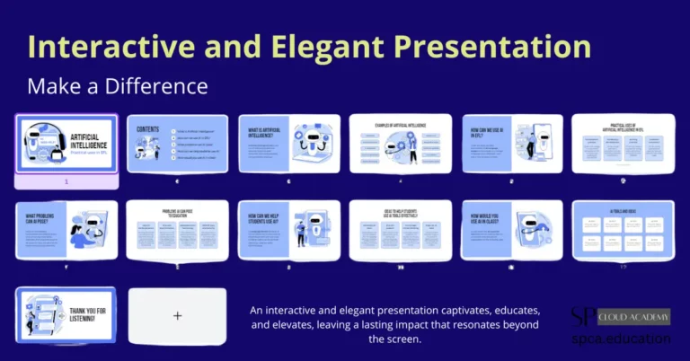 Interactive and Elegant Presentations
