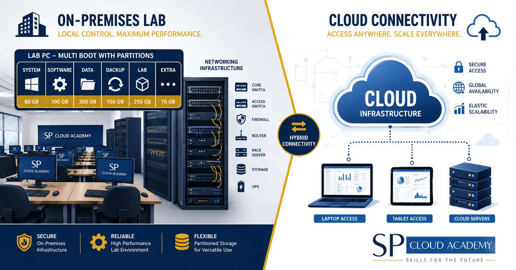 Personal IT Environment Development for R&D: A Complete Framework for On-Premises, Virtual, and Cloud Labs